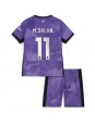 Liverpool Mohamed Salah #11 Ausweichtrikot für Kinder 2023-24 Kurzarm (+ Kurze Hosen)